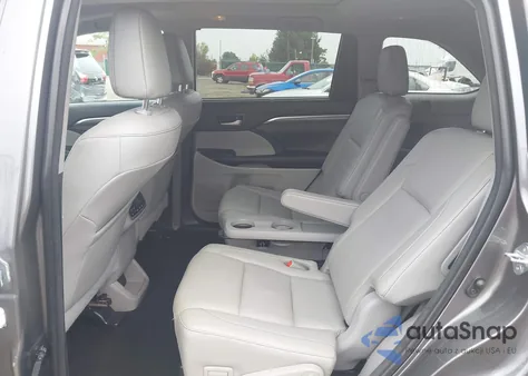 2018 Toyota Highlander Hybrid Limited Platinum из США, поврежденный, VIN 5TDDGRFH6JS040189